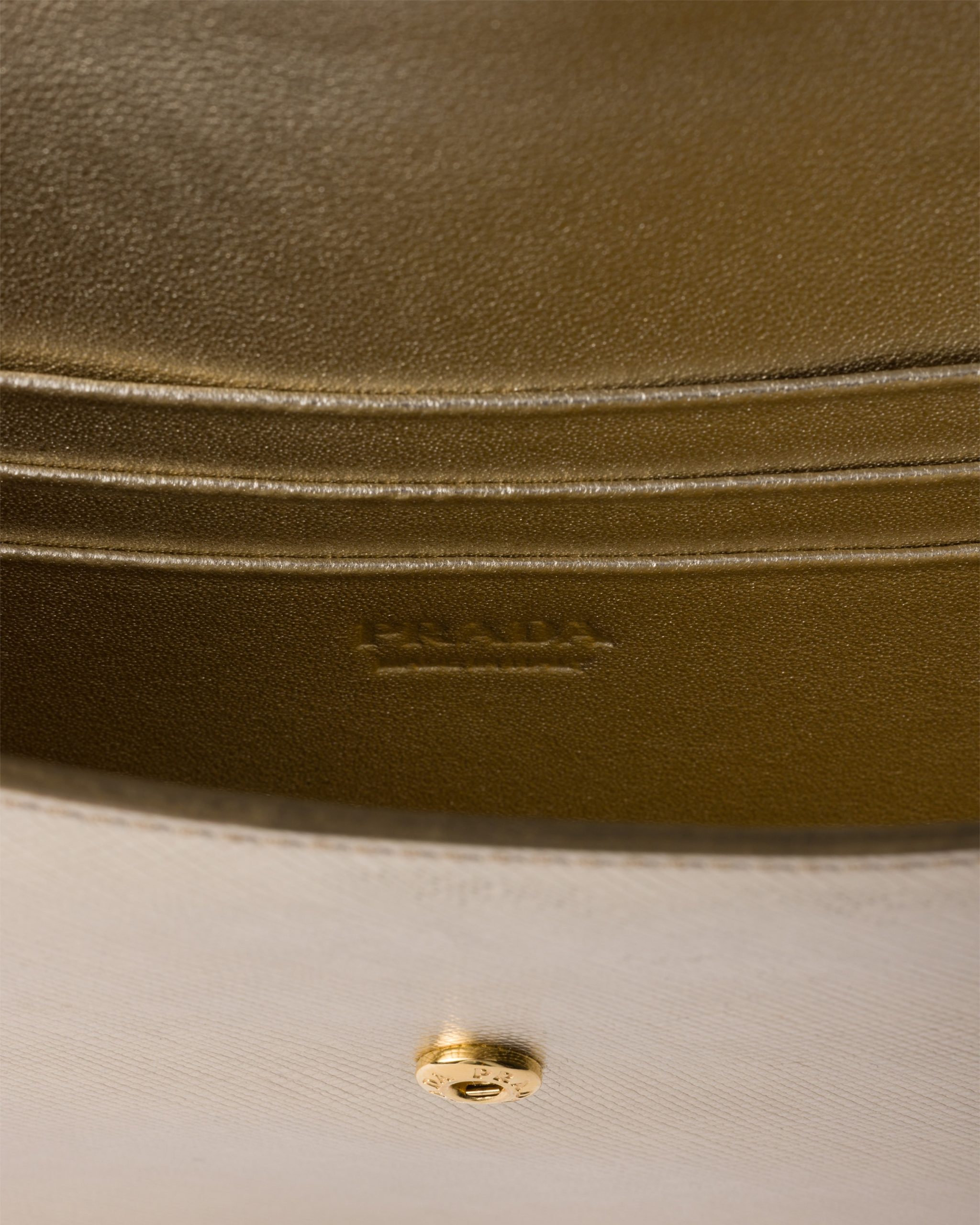 Prada Saffiano leather envelope clutch - Image 4